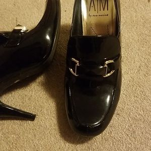 Ann Marino patent leather heels